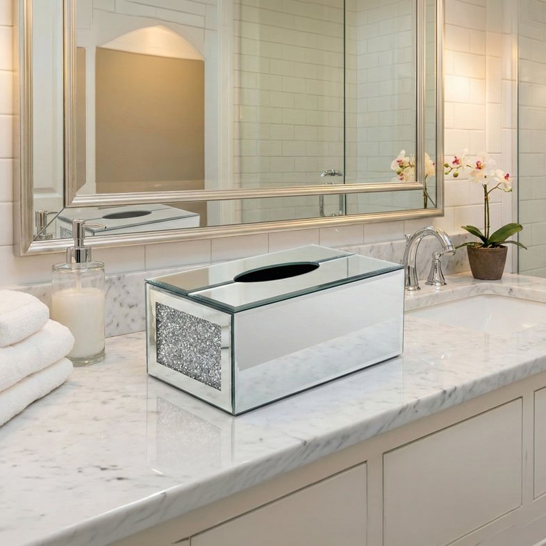 Sparkle & Shine Mirrored Tissue Cover - Image 6